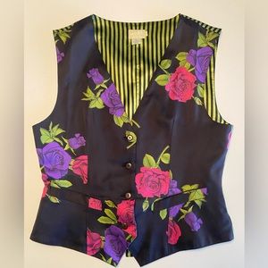 Vintage Floral Woman’s Vest